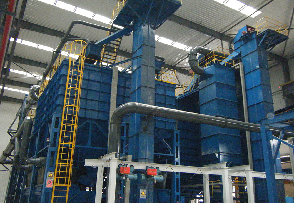 樹(shù)脂砂砂處理除塵系統(tǒng)...