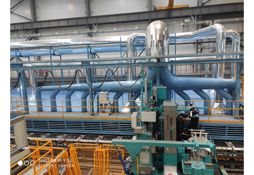 Kw靜壓線澆注段、冷...